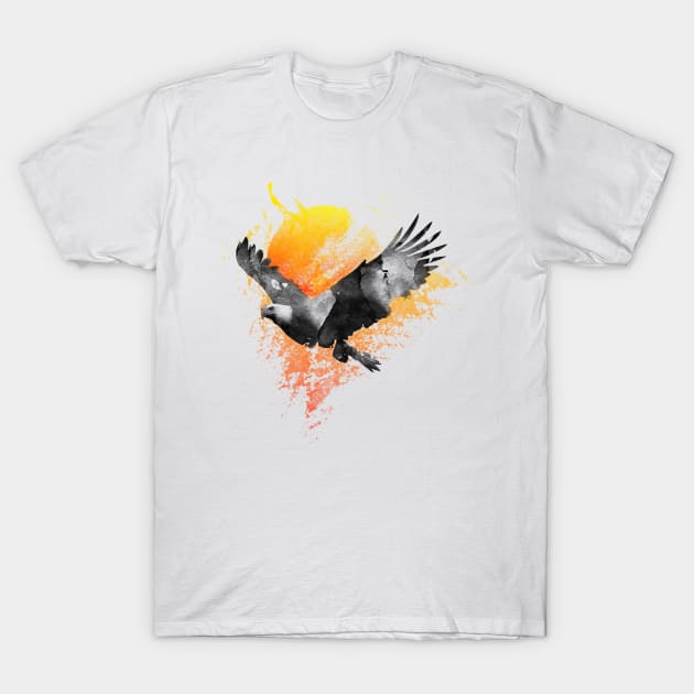 The Eagle that Touched the Sun T-Shirt by ruifaria